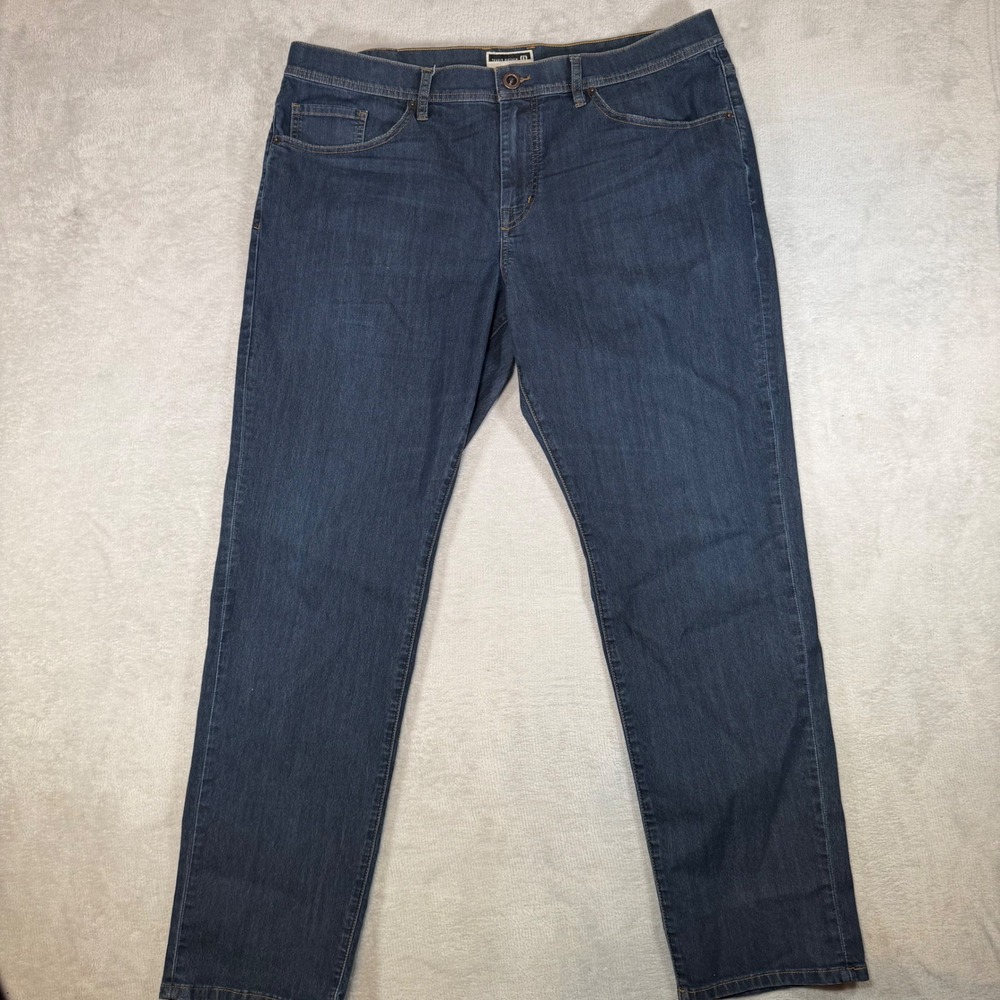 Travis Mathew Mens Dark Wash Stretch Denim Jeans Blue Size 38 4600292346
